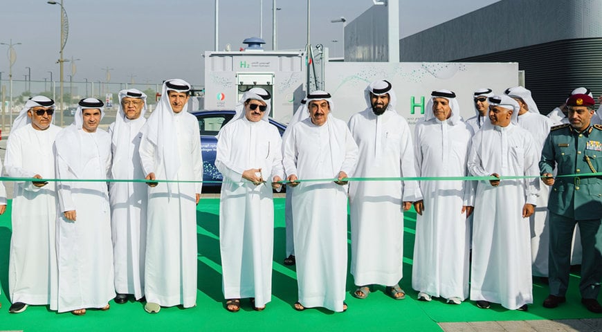 ENOC GROUP OPENS FIRST INTEGRATED FUEL STATION THAT INCLUDES GREEN HYDROGEN